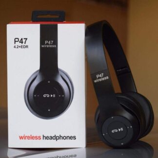P47 Foldable Wired Wireless Headband Bluetooth SD TF MP3 Headphone