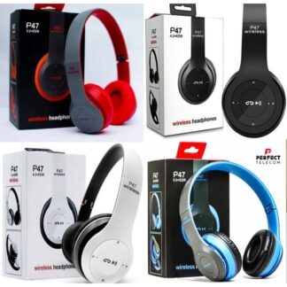 P47 5.0 EDR Wireless Bluetooth Headset with Charging Cable - Premium Quality