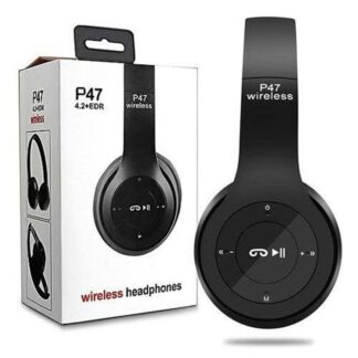 Mtr p47 wireless Bluetooth headphones memory card support FM radio enabled and large battery