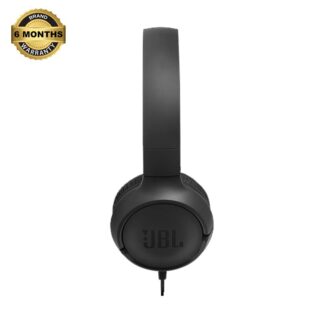 JBL TUNE 500 Black Wired Over-Ear Headphone