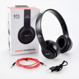 P47 Wireless Bluetooth Headphones Over Ear with Built In Microphone and Controls