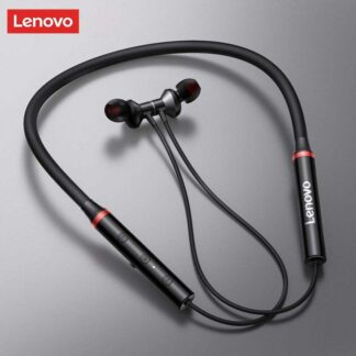 Lenovo He05X Bluetooth 5.0 Neckband Wireless Earphone Bt5.0 Sports Sweatproof Headset Ipx5 With Mic Noise Cancelling - Neckband - Wireless Earbud