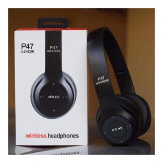 P47 Foldable Wireless Bluetooth Headphones with Stereo Sound and Headband
