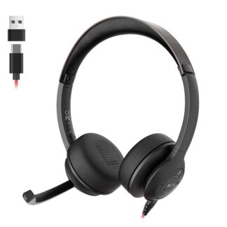 ONIKUMA X37 Call Center Headset - HD Audio, Noise-Cancelling Mic