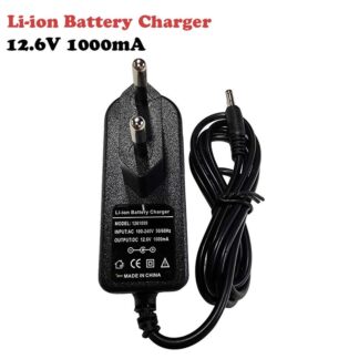 12.6V 1.0A Power Supply Adapter AC 100V-240V To DC 12.6V Transformers Power Supply for Li-ion Battery Charger
