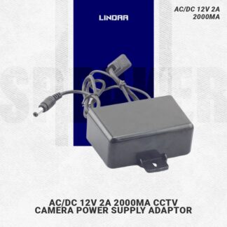 AC/DC 12V 2A 2000ma CCTV Camera Power Supply Adaptor Outdoor Waterproof EU US Plug Adapter Charger for CCTV Video Camera Lindaa