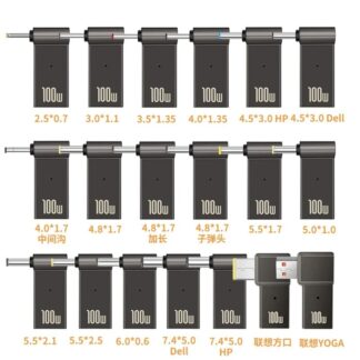 ​100W USB Type C Fast Charging Adapter Plug Connector Universal USB C Laptop Charger Converter for    Acer