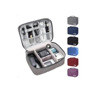 Travel Gadget Cable Storage Bag Organizer Digital Electronic Organizer Portable USB Data Line Charger Plug Power Bank Mobile Storage Bag