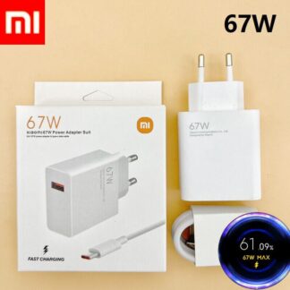67W Fast Charger Power Adapter Suit For Redmi Xiaomi Mi (Type C)