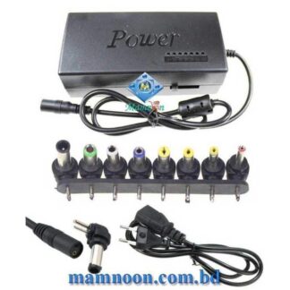 Universal Laptop AC/DC Charger Adapter - Black 96W Universal AC/DC Car and Airplane power charger Adapter 8 tips for laptop EU