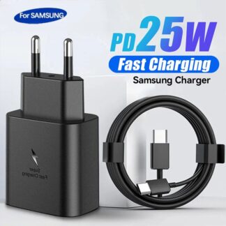 A12 A13 A14 A23 F12 F14 A90 S10 5G Super Fast Charger 25W USB C PD Wall Power Adapter For  Note 10+ 20Ultra
