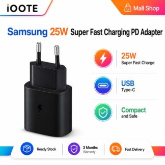 Samsung 25W Super Fast Charging PD Adapter (EP-TA800) USB C 3 Months Warranty