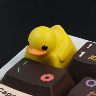Personalized Resin Duck Keyboard Keycap Desktop Decor Cartoon Mechanical Keyboard Cap Creative Design Yellow ESC Keycap Computer Peripherals