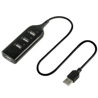 【Latest Style】 1pc High Speed 480Mbps 4 Port USB 2.0 Hub USB Splitter Adapter Port For Laptop PC Computer Peripherals Accessories