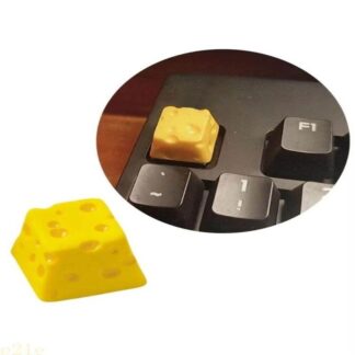 DIY Accessory Cute Decoration Cheese Cake Keycap Creative Design Food Shaped ESC Keycaps Cartoon Desktop Decor Mechanical Keyboard Cap Computer Peripherals