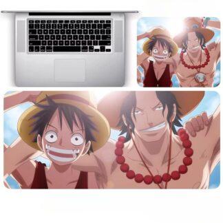 Two-dimensional Peripheral ONE PIECE Mouse Pad Large Size Roronoa Zoro Luffy Animation Game Office Computer Non-slip Table Mat