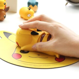 Pikachu Pokemon Hobbies Computer Peripherals Kawaii Bluetooth Wireless Mouse Festival Gifts For Children Action Figures Fantasy