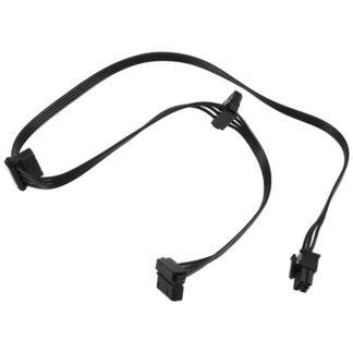 1 Pcs PCIe 6 Pin 1 to 3 Molex IDE Supply Cable Modular PSU 4 Pin Peripheral for Series AX1500I AX1200I