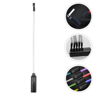 【No-profit】 Hub RGB Breathing Magnetic Back Cooling Computer Case Fan Hub Fan Splitter Controller Computer Peripheral