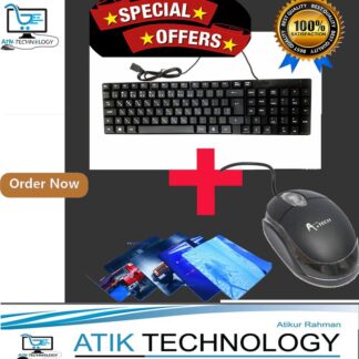 USB Mouse & USB Keyboard mouse pad Combo - Decktop PC and Laptop