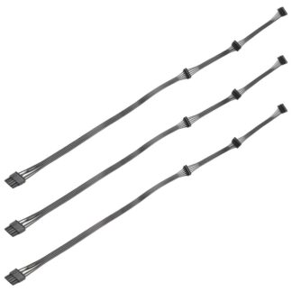 3X 5Pin 1 to 3 Peripheral 4 Pin Molex IDE 5P PSU Power Supply Cable for V550 V650 V700 V750 V850 V1000