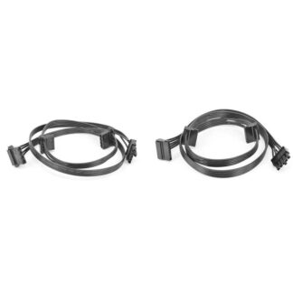 2x 5Pin 1 to 3 Peripheral 4 Pin Molex IDE/15 Pin SATA 5P PSU Power Supply Cable for Cooler Master V550 V650 V700 V750