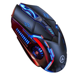 【Top Selling Item】 Wireless Mouse Rechargeable Luminous Silent Gaming 2.4G USB Mice Peripheral E-Sports Gamer for Laptop PC Computer