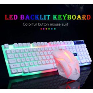 Gaming Keyboard and Mouse Set for PC Laptop
