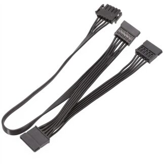 2X 5Pin to 3 Port Peripheral Supply Cable for Modular PSU