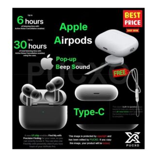 AirPods Pro 2nd genaration MADE IN DUBAI Bluetooth Earbuds Ipx4 Waterproof In-Ear Earphone By Gadget-X
