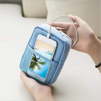 Travel Gadget Organizer Mobile phone Bag USB power Bank pouch case Portable digital cable bag Electronics Accessories Storage Carrying Case Pouch