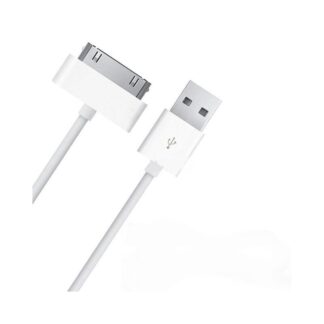 iPhone 4S Charger Cable, 30-Pin USB Charging & Data Sync Cord Compatible with iPhone 4/4S, iPad 2/3, iPod Classic/Nano/Touch – Durable USB Cable for Apple 30-Pin Devices