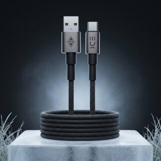 ICE Type A to C 28W– Braided Cable | 5ft / 1.5 Meter | Hyperfast Charging