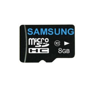 Samsung 8GB Micro SD Memory Card | 80MB/s High Speed | Water & Temperature Resistant | 6 Months Warranty