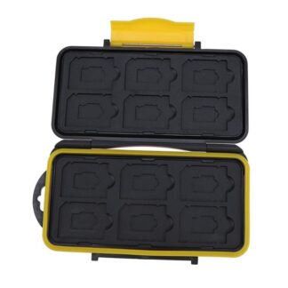 Multi-grid Waterproof Memory Card Case Micro SD Card Holder 12SD+12TF Protector Storage Box