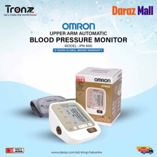 Japan Made Omron JPN 600 Blood Pressure Monitor with BP Level Indicator, Storage bag and 90 Memory | 5-Year  Global Brand Warranty by Omron/Tronzz